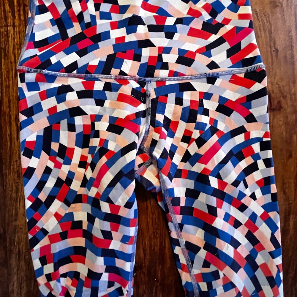 Colorful Geometric Kids Leggings